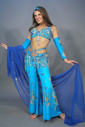 belly dance costum2